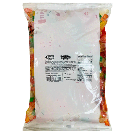 Jovy Gummy Bears 6 Flavors 6/5lb case