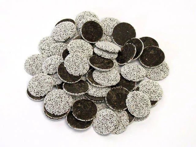 Asher Dark Chocolate Nonpareils White Seeds 8lbs