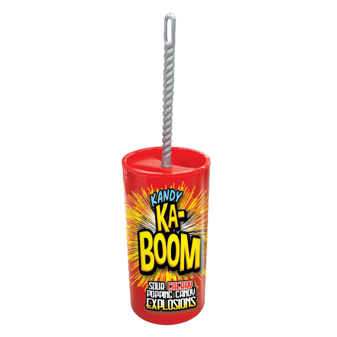 Foreign Candy Company Kandy Kaboom Sour Popping Candy 12ct