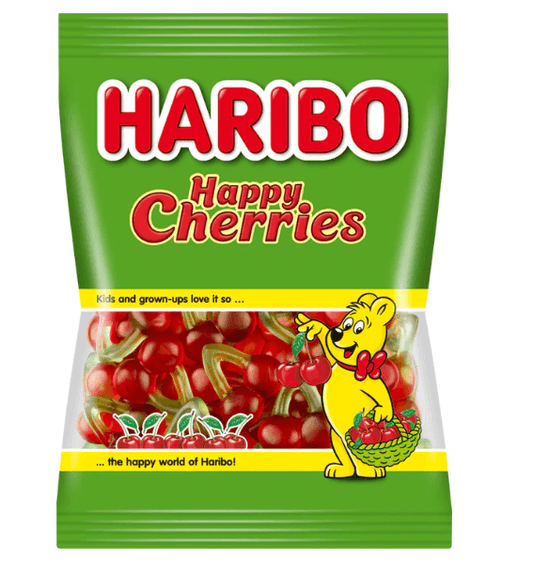 Haribo Happy Cherries Peg Bag 5oz12ct