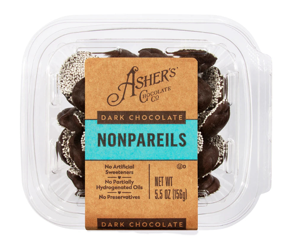 Asher Dark Nonpareils 5.5oz 15ct Freshpacks