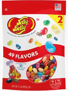 Jelly Belly 49 Flarvor Stand-up Pouch 2lb bag