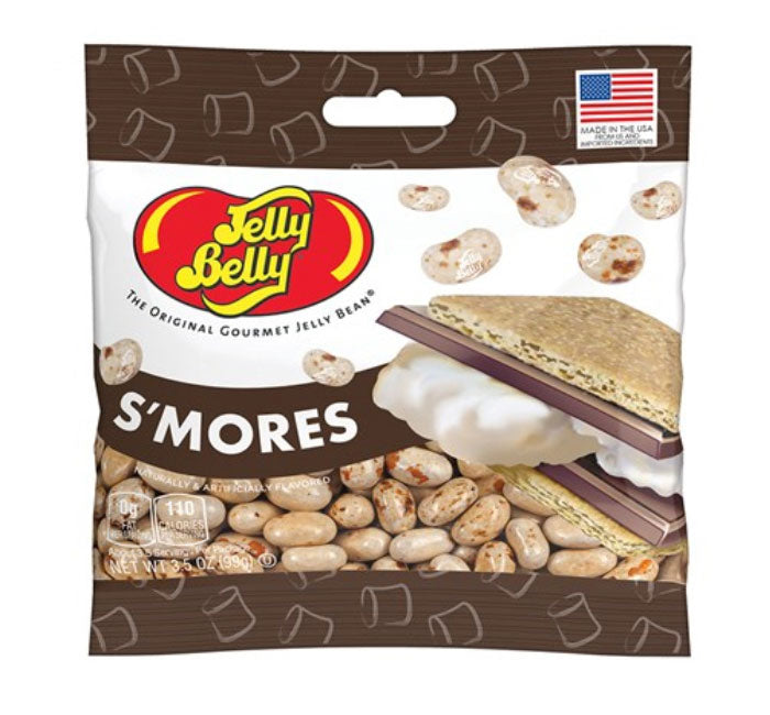 JELLY BELLY PEG BAG - SMORES 3.5oz 12ct