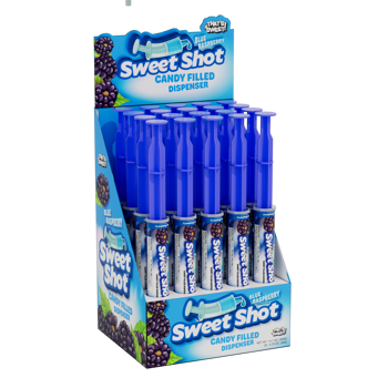 Thats Sweet SWEET SHOT BLUE RASPBERRY, 0.70oz /20ct