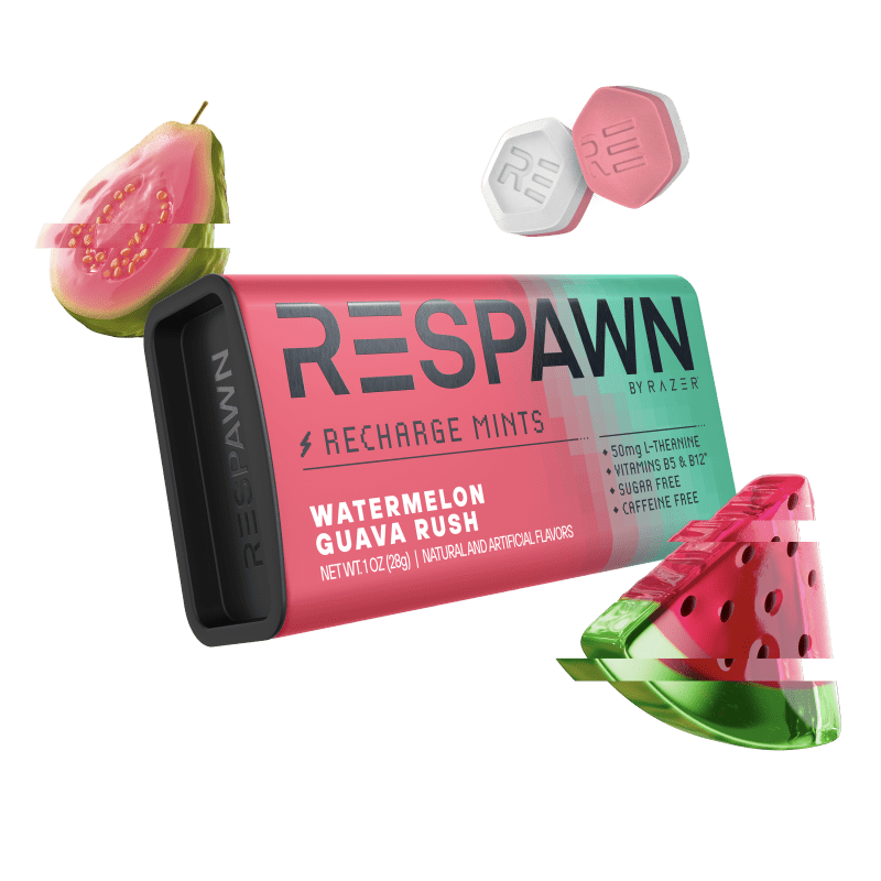 Respawn Watermelon Guava Sugarfree Mint 8ct