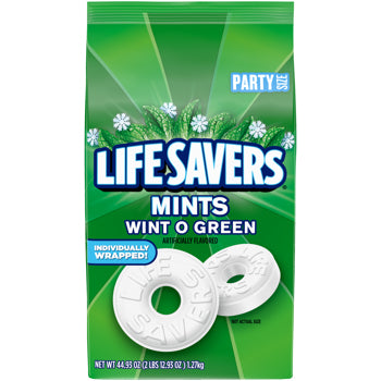 LifeSavers Wintogreen Candy Bag 44.93oz 6ct