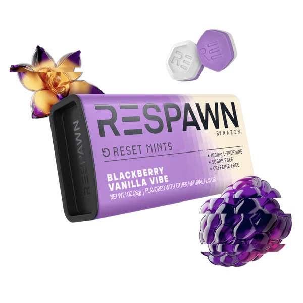 Respawn Blackberry Vanilla Sugarfree Mint 8ct