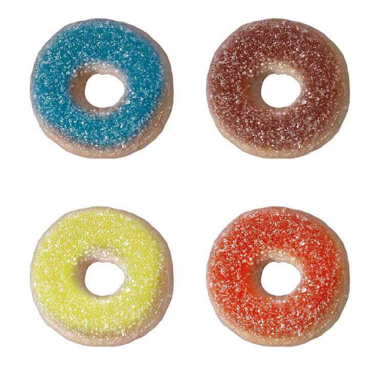 Vidal Gummi Glazed Donuts 2.2lb Bag