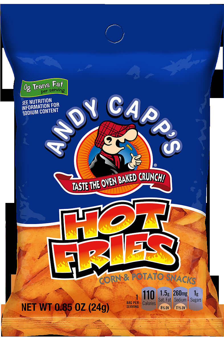 Andy Capps Un-priced Hot Fries .85oz 72ct