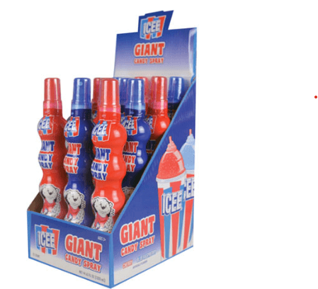 Kokos Icee Giant Spray Candy 12ct