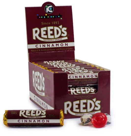 Iconic Reed's Cinnamon Hard Candy Rolls 24ct-online-candy-store-1405