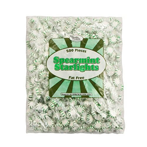 Quality Candy Spearmint Starlight Mints 5lb