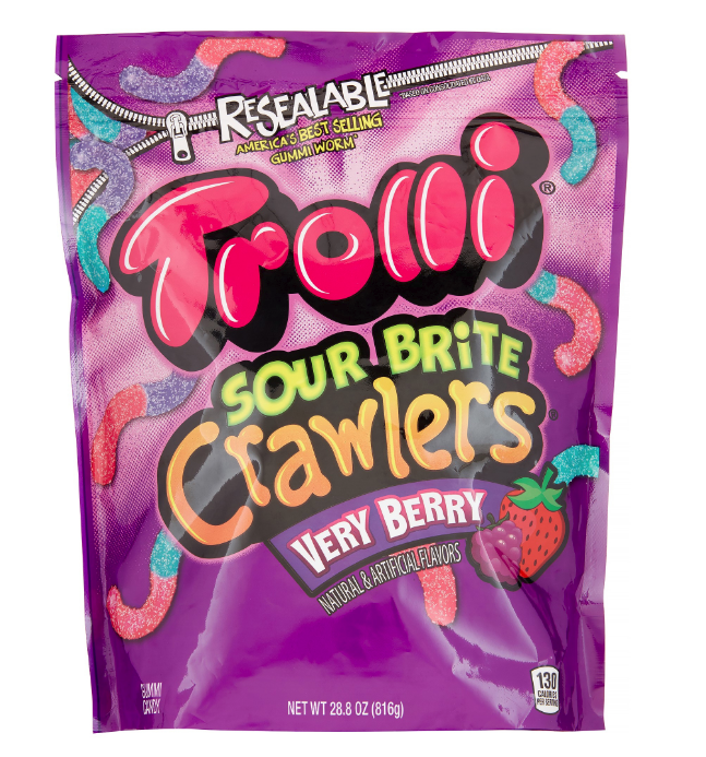 Trolli Sour Brite Crawlers Very Berry 28.8oz Bag-online-candy-store-2182
