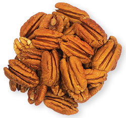 Pecans Roasted Salted Mammoth Halves 12lb - Default Title Wricley Nut Co Nuts Candy Store For Me