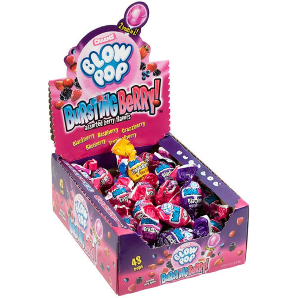 Charms Bursting Berry Blow Pop 48ct-online-candy-store-3055