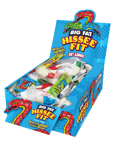 Foreign Candy Company Big Fat Hissee Fit Gummy Snake 12ct