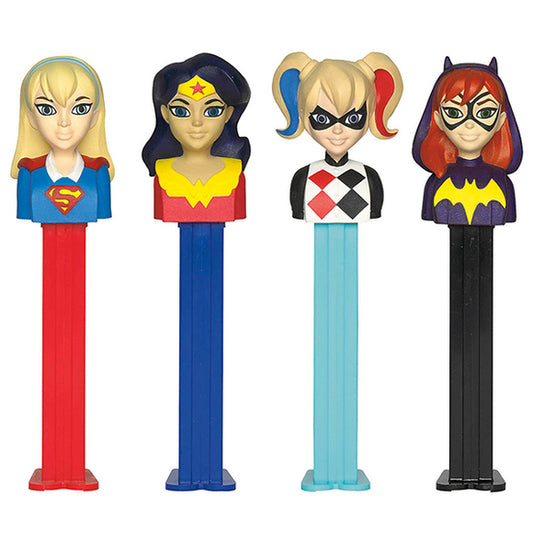 Pez DC SuperHero Girls Assorted 12ct-online-candy-store-365