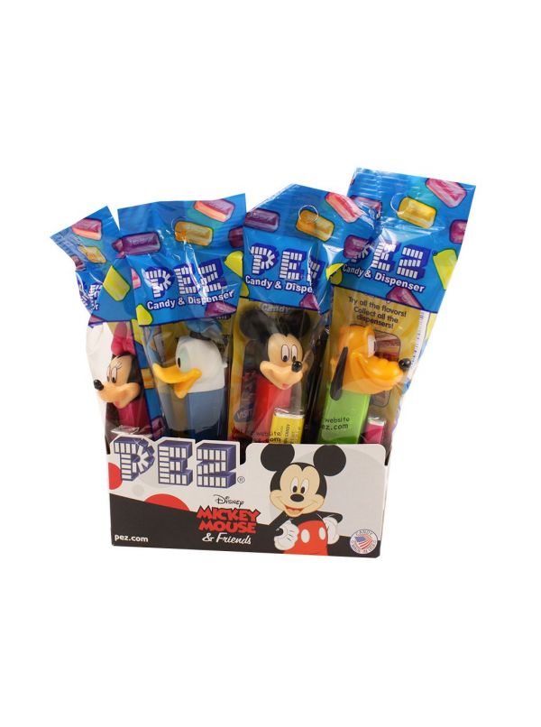 Pez 4077 Mickey & Friends 12ct - Default Title Pez Novelty Candy Store For Me