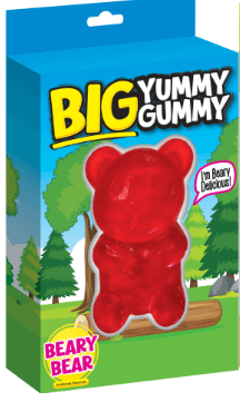 Foreign Candy Company Big Yummy Gummy Beary Bear 12ct