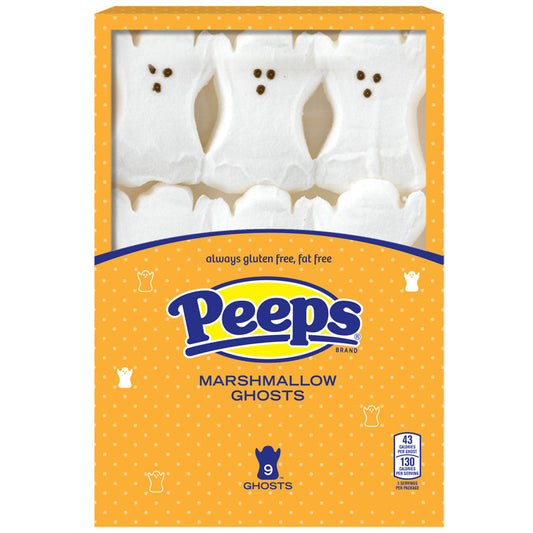 Peeps Marshmallow Ghosts 9pc Tray 24ct-online-candy-store-3809C