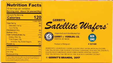 Gerrit Satellite Wafers Flying Saucers 240ct