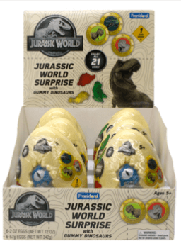 Frankford Jurassic World Surprise Egg 6ct