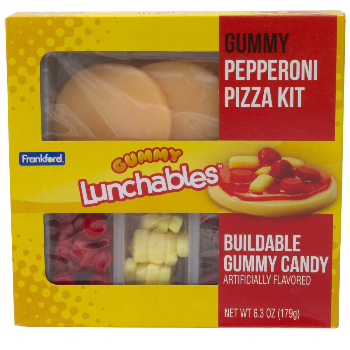 Frankford Kraft Gummy Lunchables - Pizza 10ct