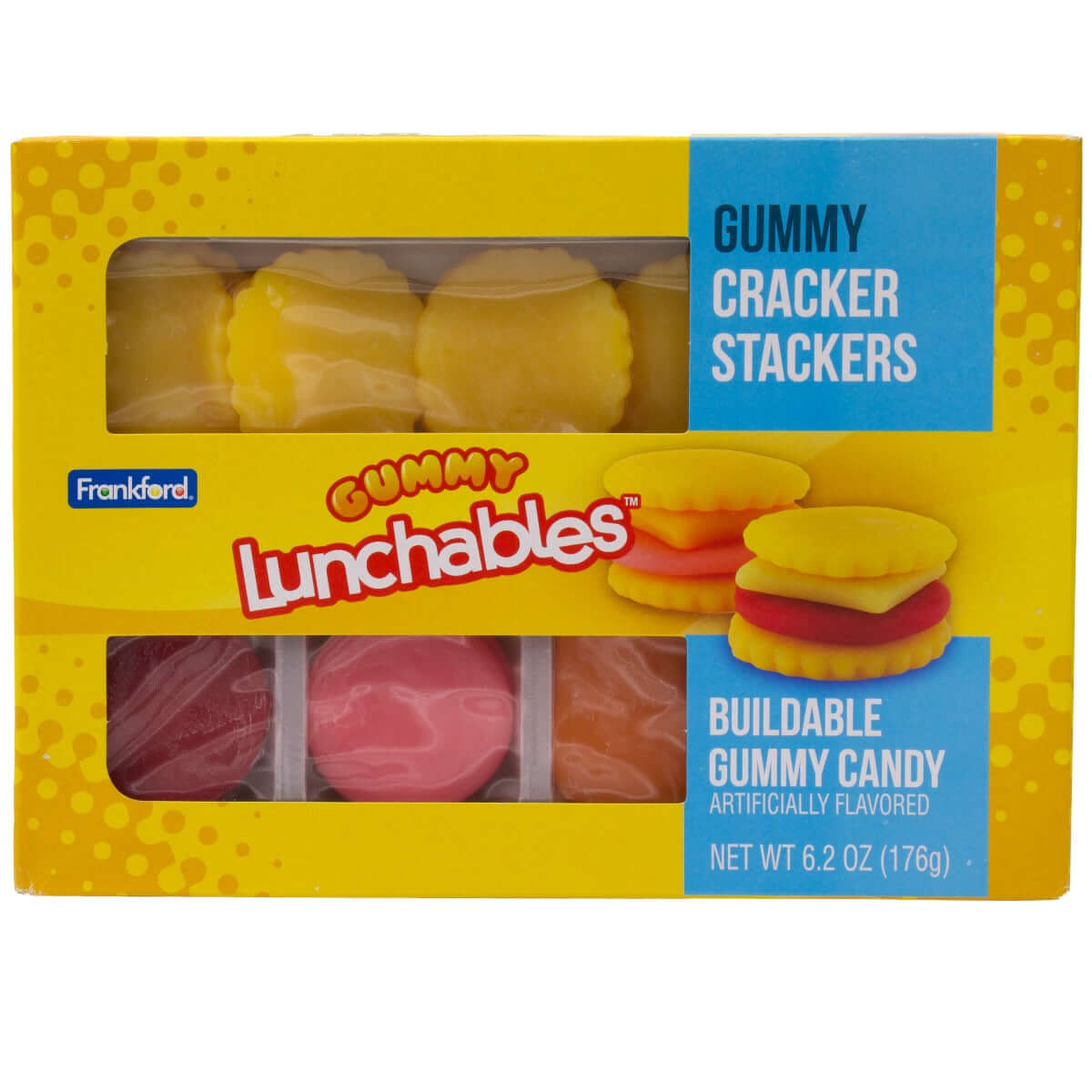 Frankford Kraft Gummy Lunchables - Cracker Stackers 10ct