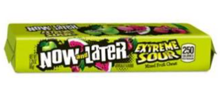 Now & Later Extreme Sour Assorted