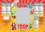 efrutti Gummi Taco Twosday Bag 12ct case - Default Title eFrutti Gummi Candy Gummies Candy Store For Me