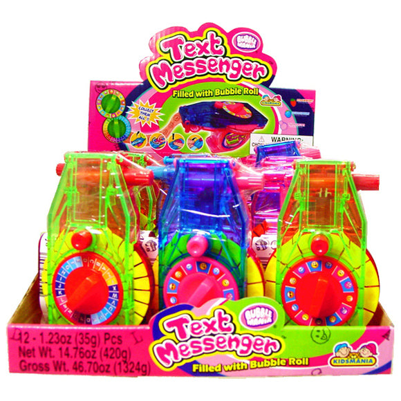 Kidsmania Text Messenger Maker Gum Dispensers 12ct-online-candy-store-557