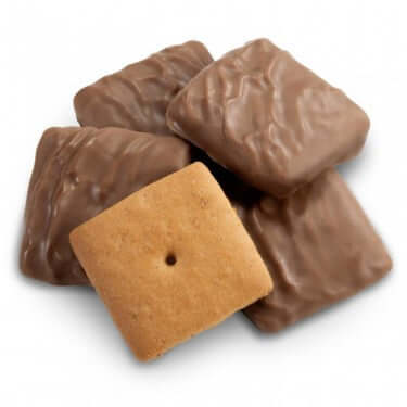 Albanese Milk Chocolate Graham Crackers Mini Squares 15lb