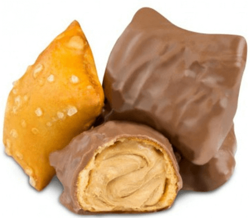 Albanese Milk Chocolate Peanut Butter Filled Pretzels 15lbs