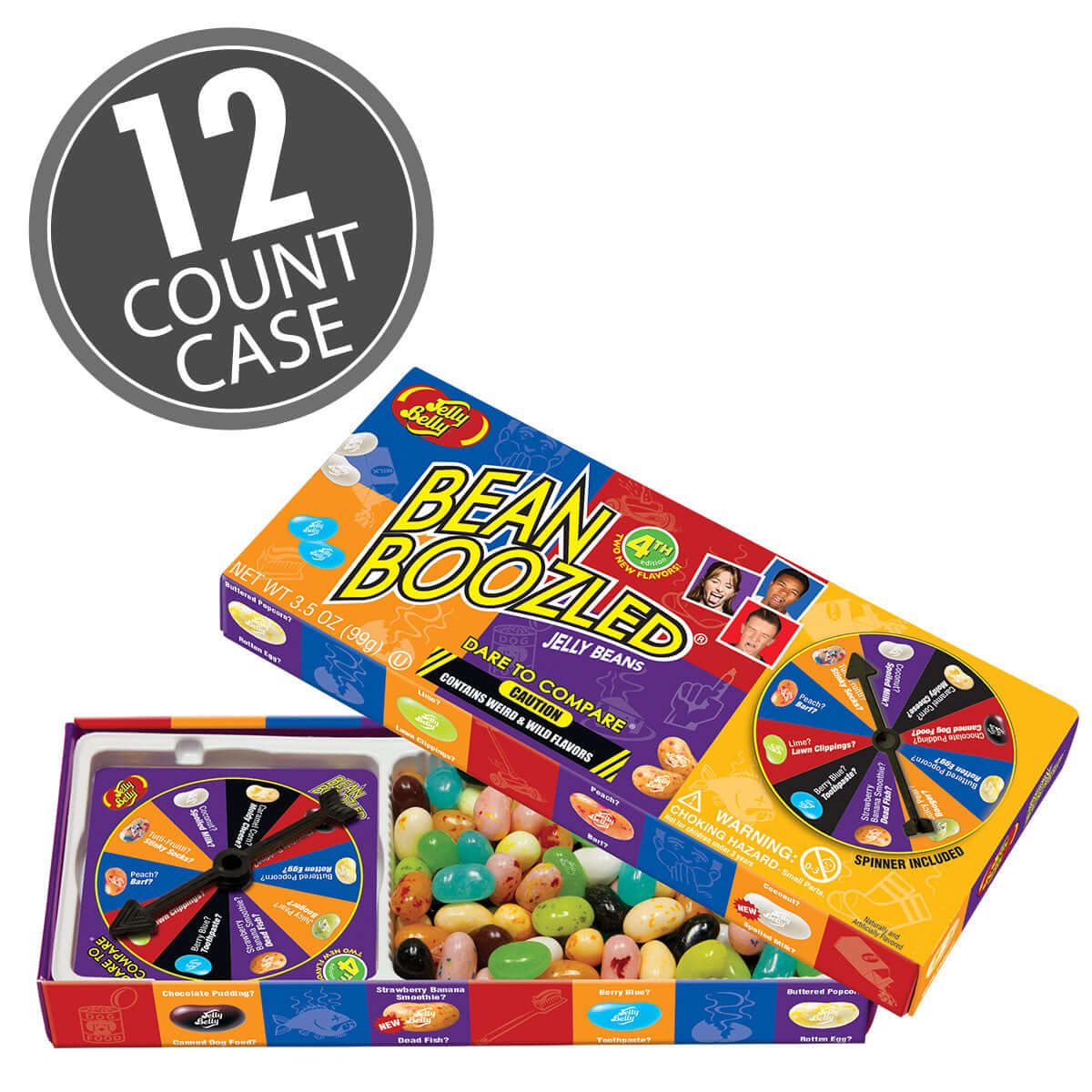 Jelly Belly BeanBoozled Spinner Gift Box 3.5oz 12ct