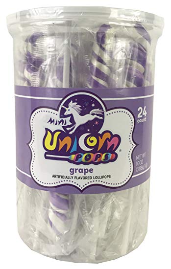 Adams & Brooks Lavender Mini Unicorn Pop jar 24ct