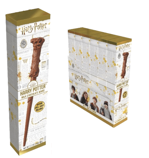 Jelly Belly Harry Potter Chocolate Wand 1.5oz 6ct-online-candy-store-66362