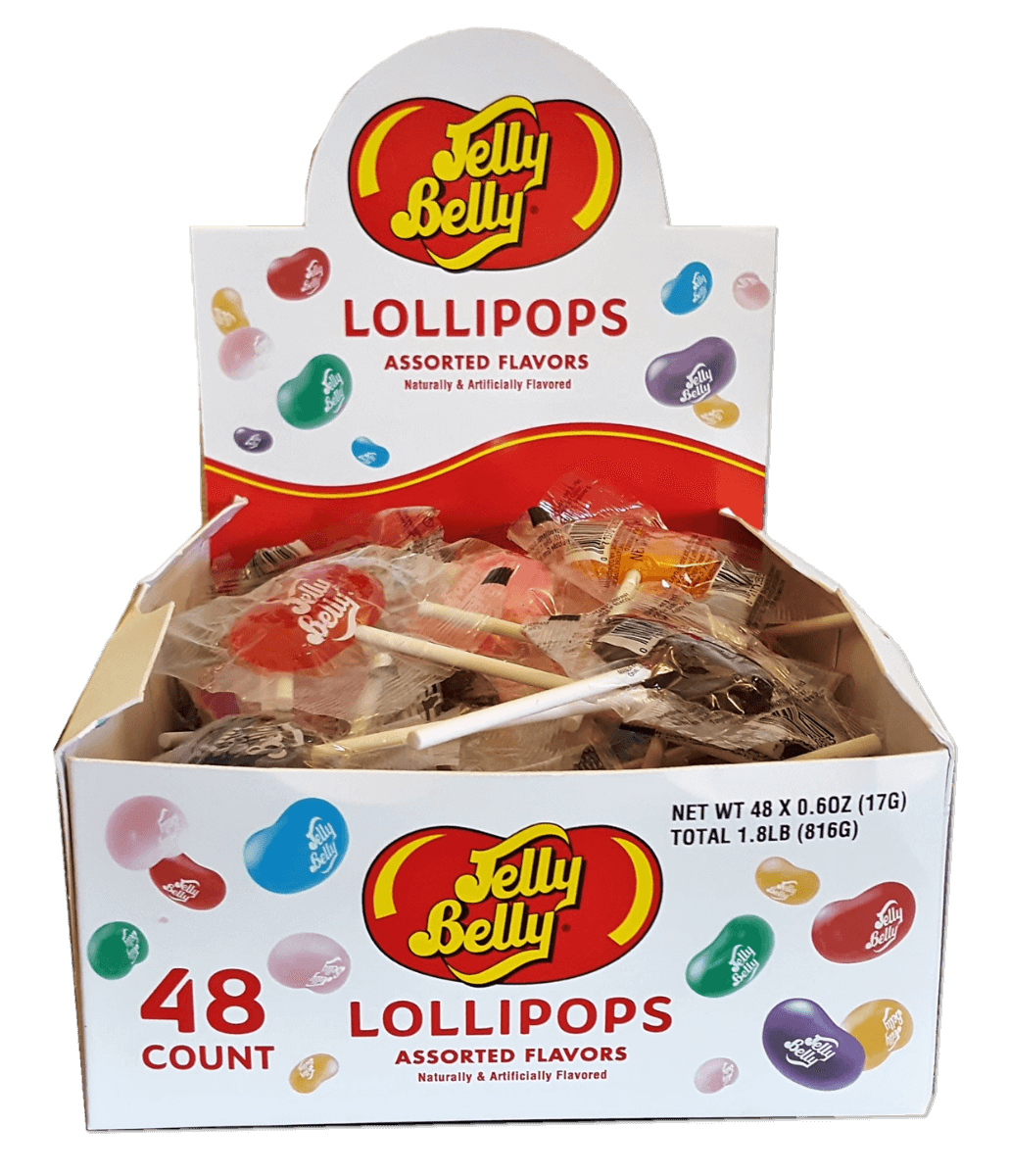 Jelly Belly Lollypops 48ct