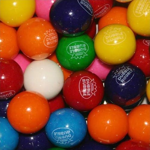 Concord Double Bubble 1 inch Assorted Gumballs 850ct-online-candy-store-826