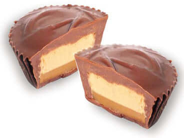 Asher Milk Chocolate Jumbo Peanut Butter Caramel Cups 24ct - Default Title Asher's Chocolates Fine Chocolate Candy Store For Me