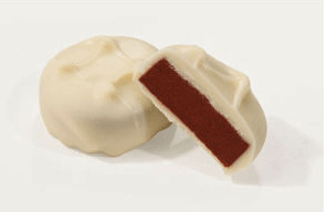 Asher White Chocolate Red Velvet Cake Truffle 6lb