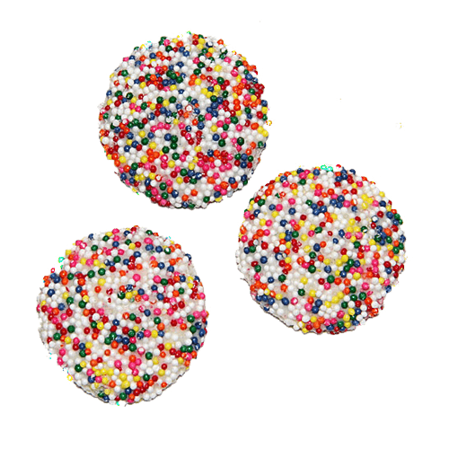 Asher White Chocolate Nonpareils with Multi Color Seeds 7lb-online-candy-store-970