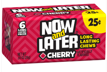 Now and Later Cherry 24 Ct
