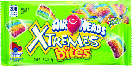 Van Melle Airheads Xtreme Bites Rainbow Berry 2oz 18ct-online-candy-store-6644