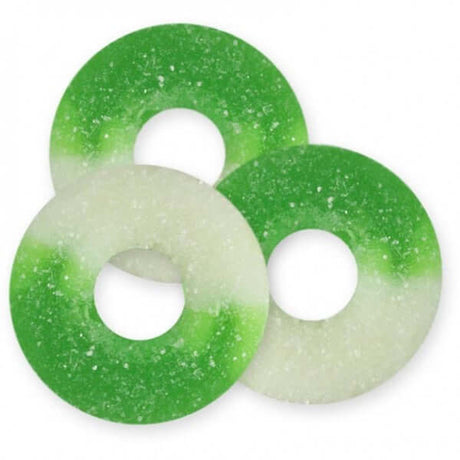 Albanese Gummi Apple Rings 4.5lb-online-candy-store-50128