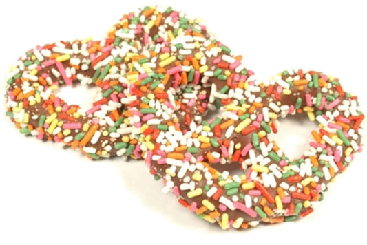 Asher's Milk Chocolate Covered Pretzels with Jimmies 7lb *Fragile Item*-online-candy-store-9082