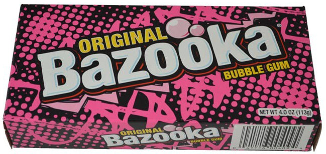 Bazooka Party Box Theater Size Box 4oz 12ct-online-candy-store-5409