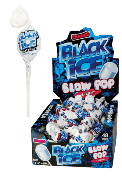 Charms Black Ice Blow Pop 48ct-online-candy-store-363