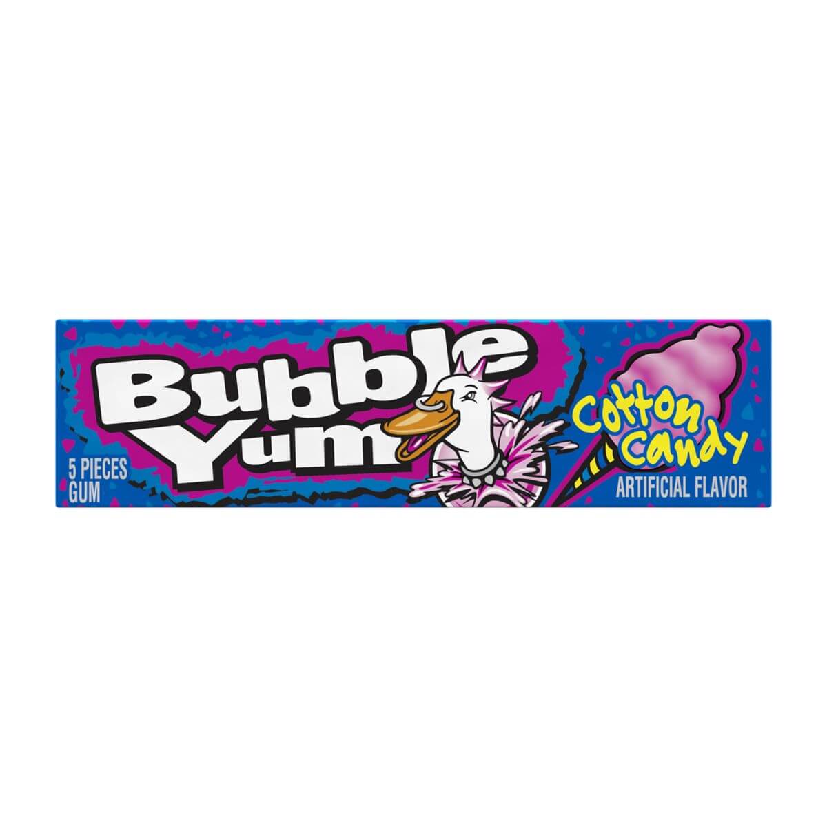 Bubble Yum Gum Cotton Candy 18ct