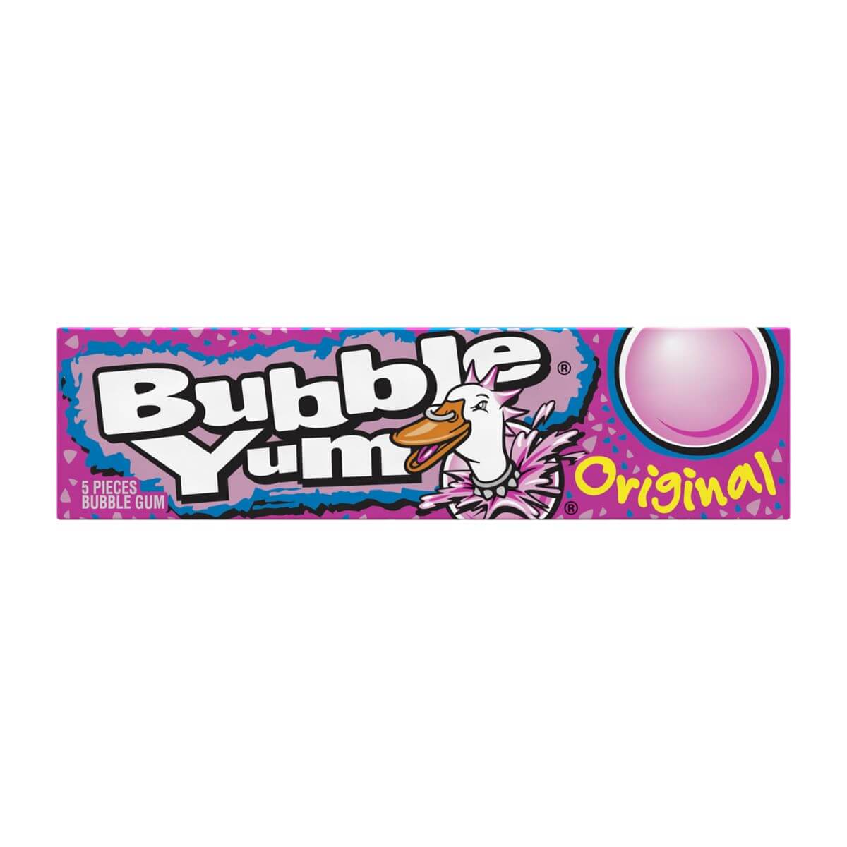 Bubble Yum Gum Original 18ct