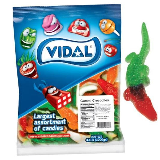 Vidal Gummi Crocodiles 4.4lb-online-candy-store-10935